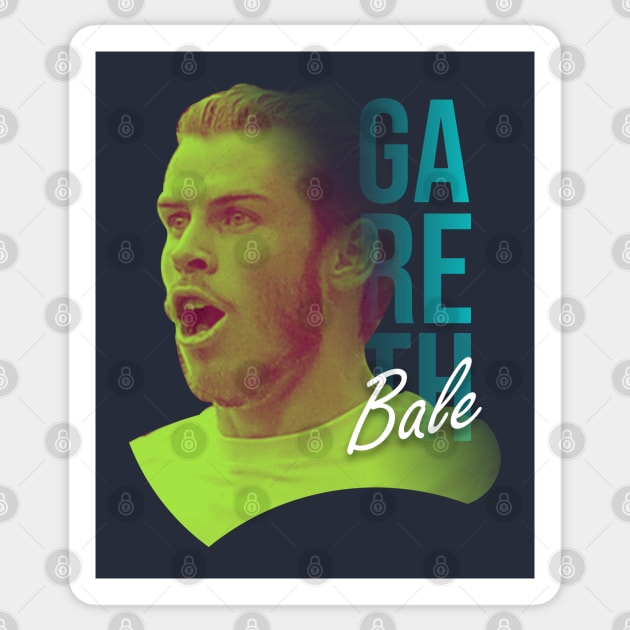 Gareth Bale The Golfer Sticker by pentaShop